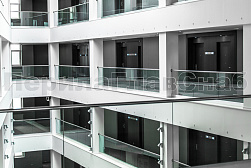 Стеклянные перила для атриумов в Воронеже. Готовые проекты ПерилаГлавСнаб - фото 14