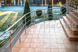 Перила и ограждения для террас в Воронеже. Готовые проекты ПерилаГлавСнаб - фото 25