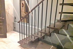 Перила и ограждения с вертикальным заполнением в Воронеже. Готовые проекты ПерилаГлавСнаб - фото 10