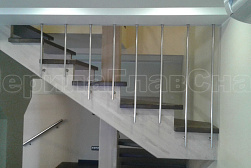 Перила и ограждения с вертикальным заполнением в Воронеже. Готовые проекты ПерилаГлавСнаб - фото 8