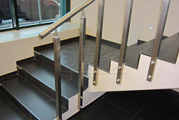 Перила и ограждения с вертикальным заполнением в Воронеже. Готовые проекты ПерилаГлавСнаб - фото 13