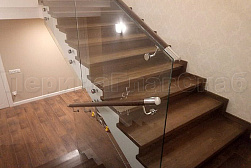 Цельностеклянные ограждения на несущем стекле в Воронеже. Готовые проекты ПерилаГлавСнаб - фото 10