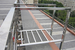 Ограждения для кровли из нержавеющей стали в Воронеже. Готовые проекты ПерилаГлавСнаб - фото 12