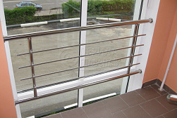 Ограждение на окна из нержавеющей стали в Воронеже. Готовые проекты ПерилаГлавСнаб - фото 18