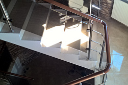 Ограждения лестничных маршей в Воронеже. Готовые проекты ПерилаГлавСнаб - фото 29 Ограждения лестничных маршей в Воронеже. Готовые проекты ПерилаГлавСнаб - фото 29