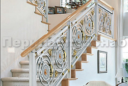 Латунные перила под золото в Воронеже. Готовые проекты ПерилаГлавСнаб - фото 2 Латунные перила под золото в Воронеже. Готовые проекты ПерилаГлавСнаб - фото 2