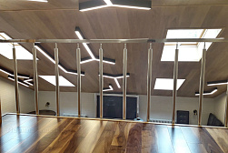 Ограждения и перила без ригелей из нержавеющей стали (без заполнения) в Воронеже. Готовые проекты ПерилаГлавСнаб - фото 13