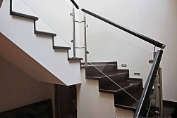 Ограждения из нержавейки со стеклом в Воронеже. Готовые проекты ПерилаГлавСнаб - фото 11 Ограждения из нержавейки со стеклом в Воронеже. Готовые проекты ПерилаГлавСнаб - фото 11