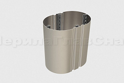 Облицовка колонн нержавеющей сталью в Воронеже. Готовые проекты ПерилаГлавСнаб - фото 1