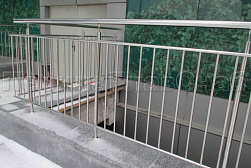 Перила и ограждения с вертикальным заполнением в Воронеже. Готовые проекты ПерилаГлавСнаб - фото 7