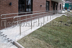 Хромированные перила в Воронеже. Готовые проекты ПерилаГлавСнаб - фото 4