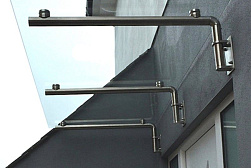 Консольные козырьки и навесы в Воронеже. Готовые проекты ПерилаГлавСнаб - фото 4