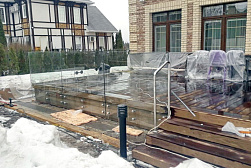 Ограждения для террас в Воронеже. Готовые проекты ПерилаГлавСнаб - фото 22