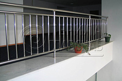 Перила и ограждения с вертикальным заполнением в Воронеже. Готовые проекты ПерилаГлавСнаб - фото 4