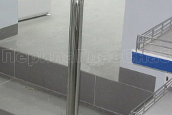 Ограждения и перила без ригелей из нержавеющей стали (без заполнения) в Воронеже. Готовые проекты ПерилаГлавСнаб - фото 2