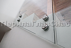 Цельностеклянные ограждения на несущем стекле в Воронеже. Готовые проекты ПерилаГлавСнаб - фото 19