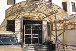 Козырьки и навесы на металлокаркасе в Воронеже. Готовые проекты ПерилаГлавСнаб - фото 29