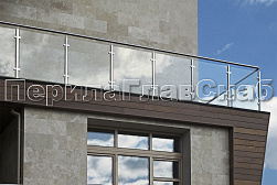 Стеклянные перила для балконов в Воронеже. Готовые проекты ПерилаГлавСнаб - фото 40 Стеклянные перила для балконов в Воронеже. Готовые проекты ПерилаГлавСнаб - фото 40