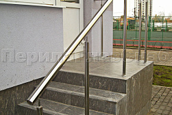 Ограждения и перила без ригелей из нержавеющей стали (без заполнения) в Воронеже. Готовые проекты ПерилаГлавСнаб - фото 14