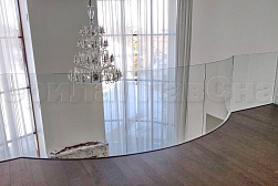 Стеклянные перила для атриумов в Воронеже. Готовые проекты ПерилаГлавСнаб - фото 2