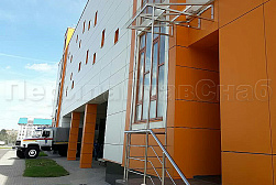 Козырьки и навесы на металлокаркасе в Воронеже. Готовые проекты ПерилаГлавСнаб - фото 12