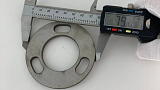 Контроль качества Фланец стойки 42.4/80 х 5 (4,3) х AISI 304 #200 3 отв х М10 х 20 k116-42-4 - 2 Контроль качества Фланец стойки 42.4/80 х 5 (4,3) х AISI 304 #200 3 отв х М10 х 20 k116-42-4 - 2