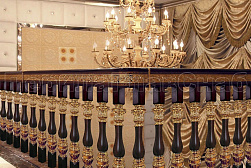 Латунные перила под золото в Воронеже. Готовые проекты ПерилаГлавСнаб - фото 8 Латунные перила под золото в Воронеже. Готовые проекты ПерилаГлавСнаб - фото 8