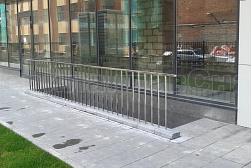 Перила и ограждения с вертикальным заполнением в Воронеже. Готовые проекты ПерилаГлавСнаб - фото 6