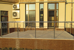 Ограждения и перила без ригелей из нержавеющей стали (без заполнения) в Воронеже. Готовые проекты ПерилаГлавСнаб - фото 10