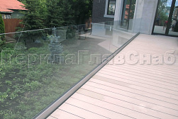 Ограждения для террас в Воронеже. Готовые проекты ПерилаГлавСнаб - фото 1